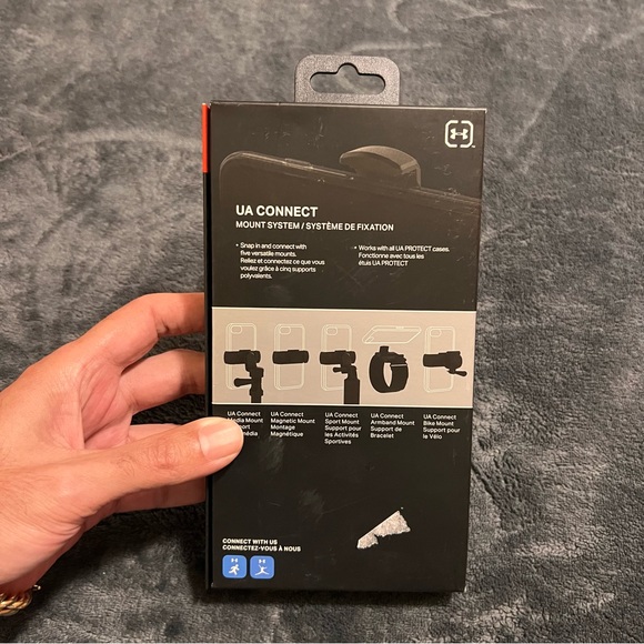 NWT Under Armour Red and Black Phone 7 Case - Picture 4 of 5